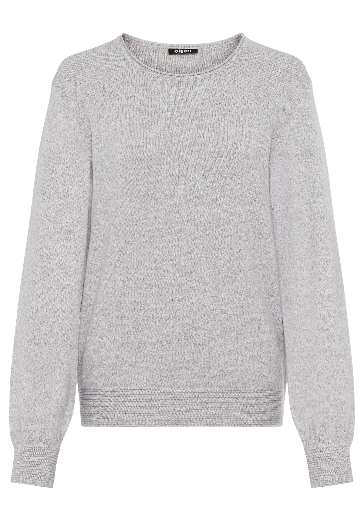 Pull en maille mélangée