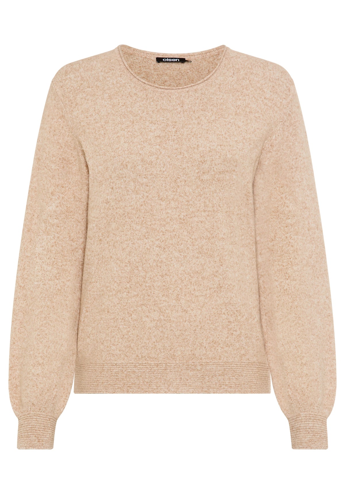 Pull en maille mélangée