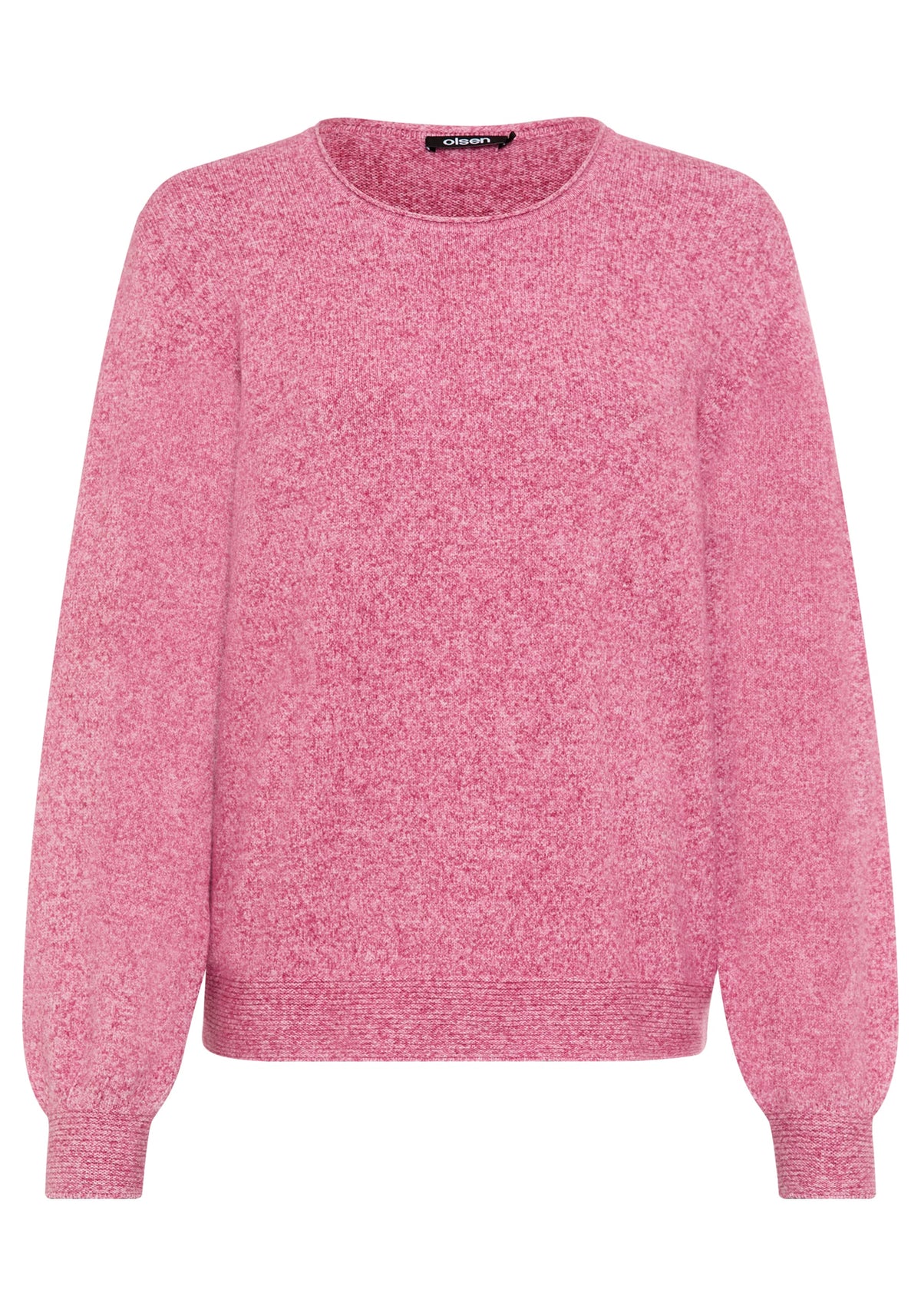 Pull en maille mélangée