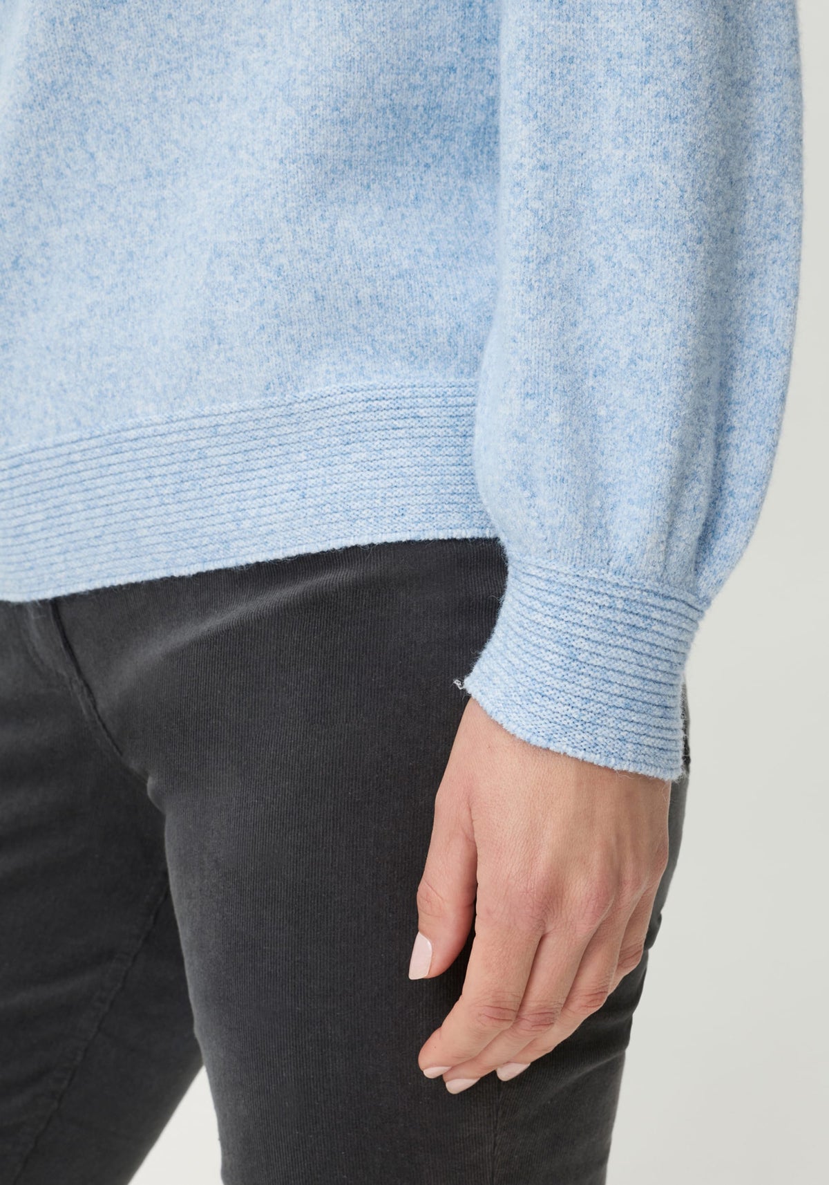 Mélange Knit Sweater