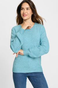 Melange Knit Sweater