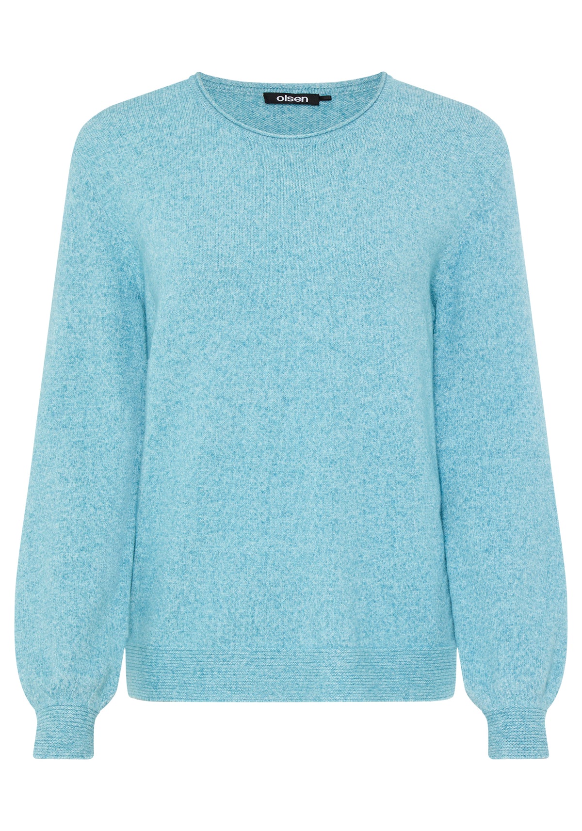 Pull en maille mélangée