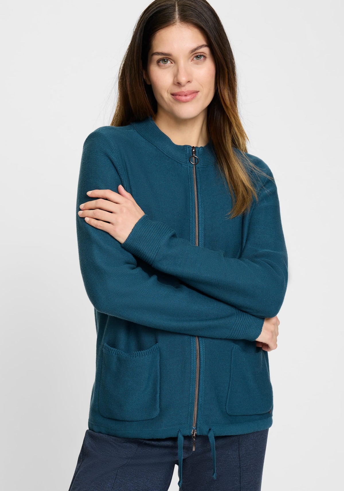 Zip Front Cardigan