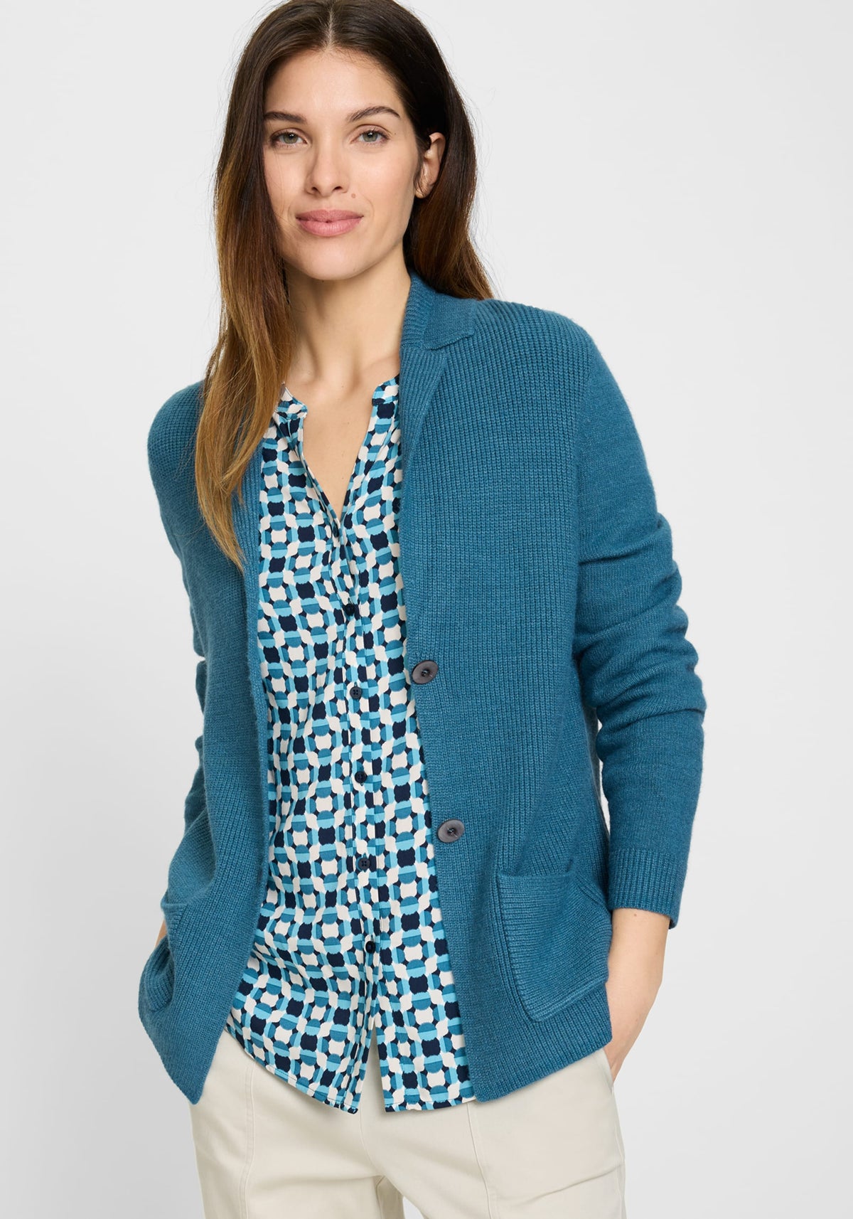 Blazer en tricot