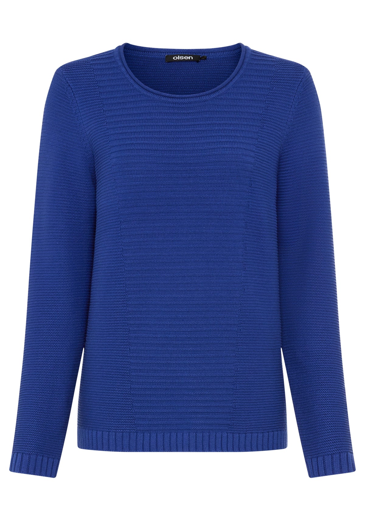 Pull en tricot côtelé