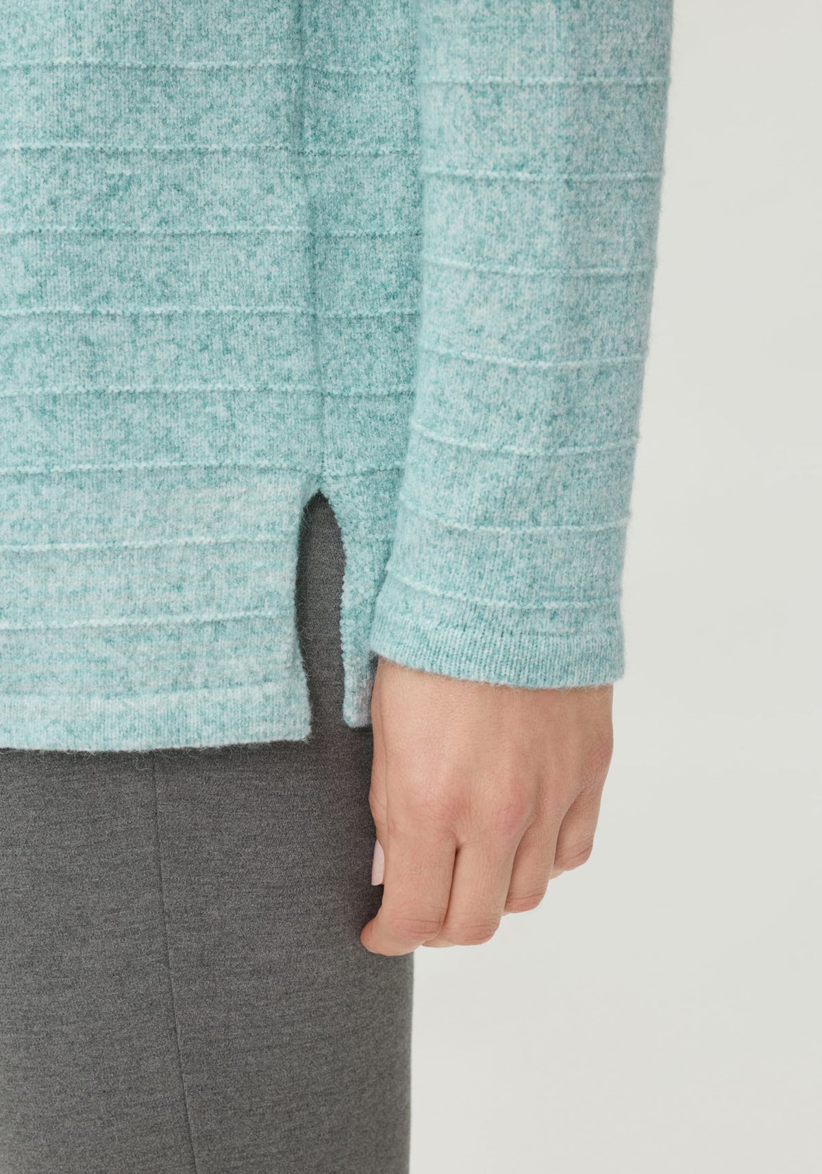 Half Zip Mock Sweater