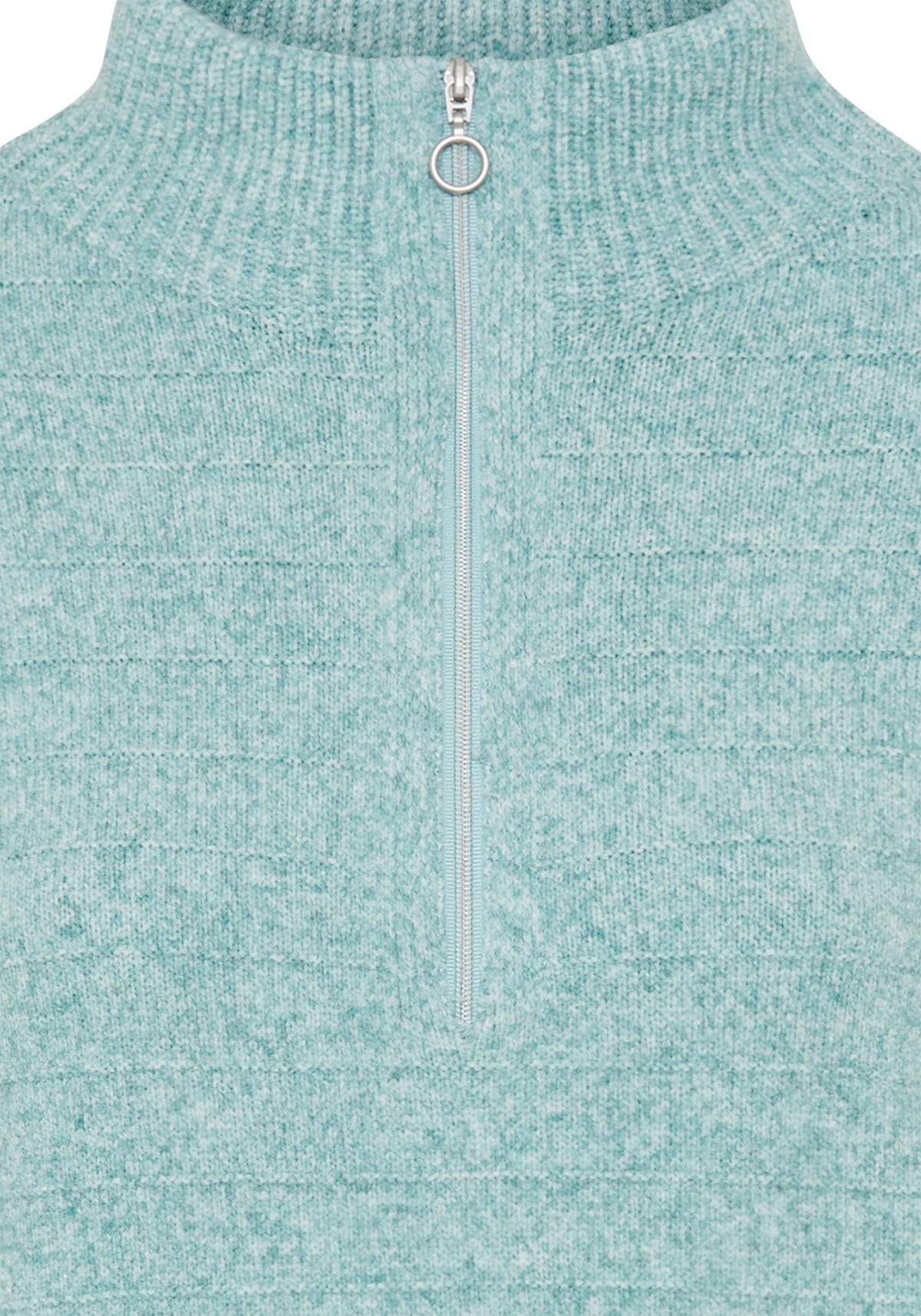 Half Zip Mock Sweater