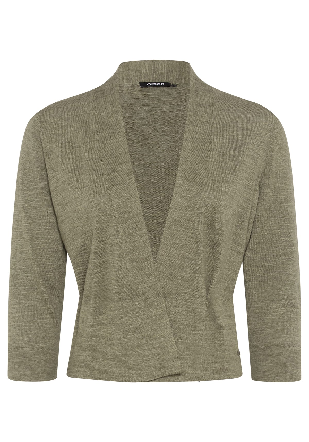 Cropped Cardigan with Waist Tie