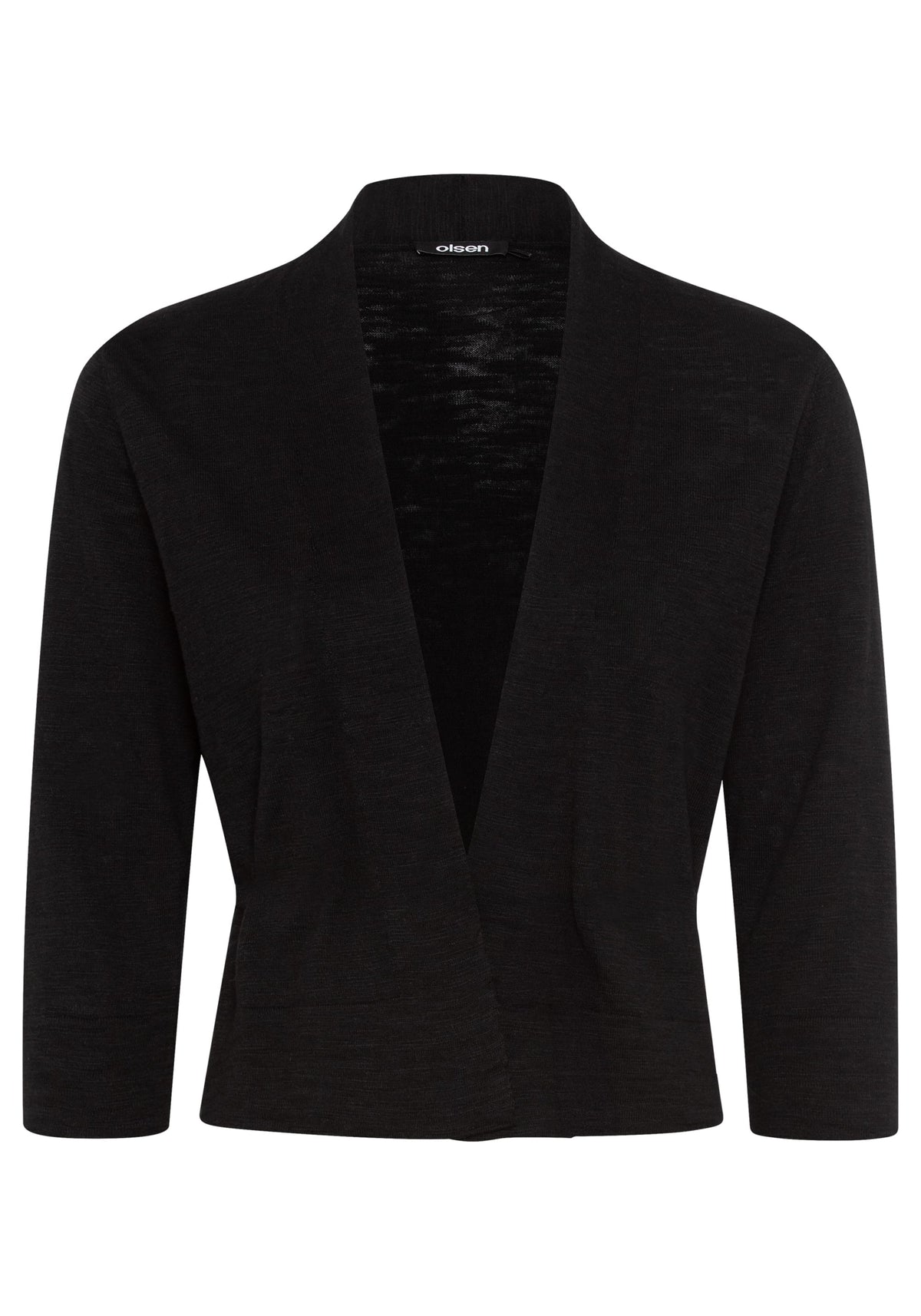 Cropped Cardigan with Waist Tie