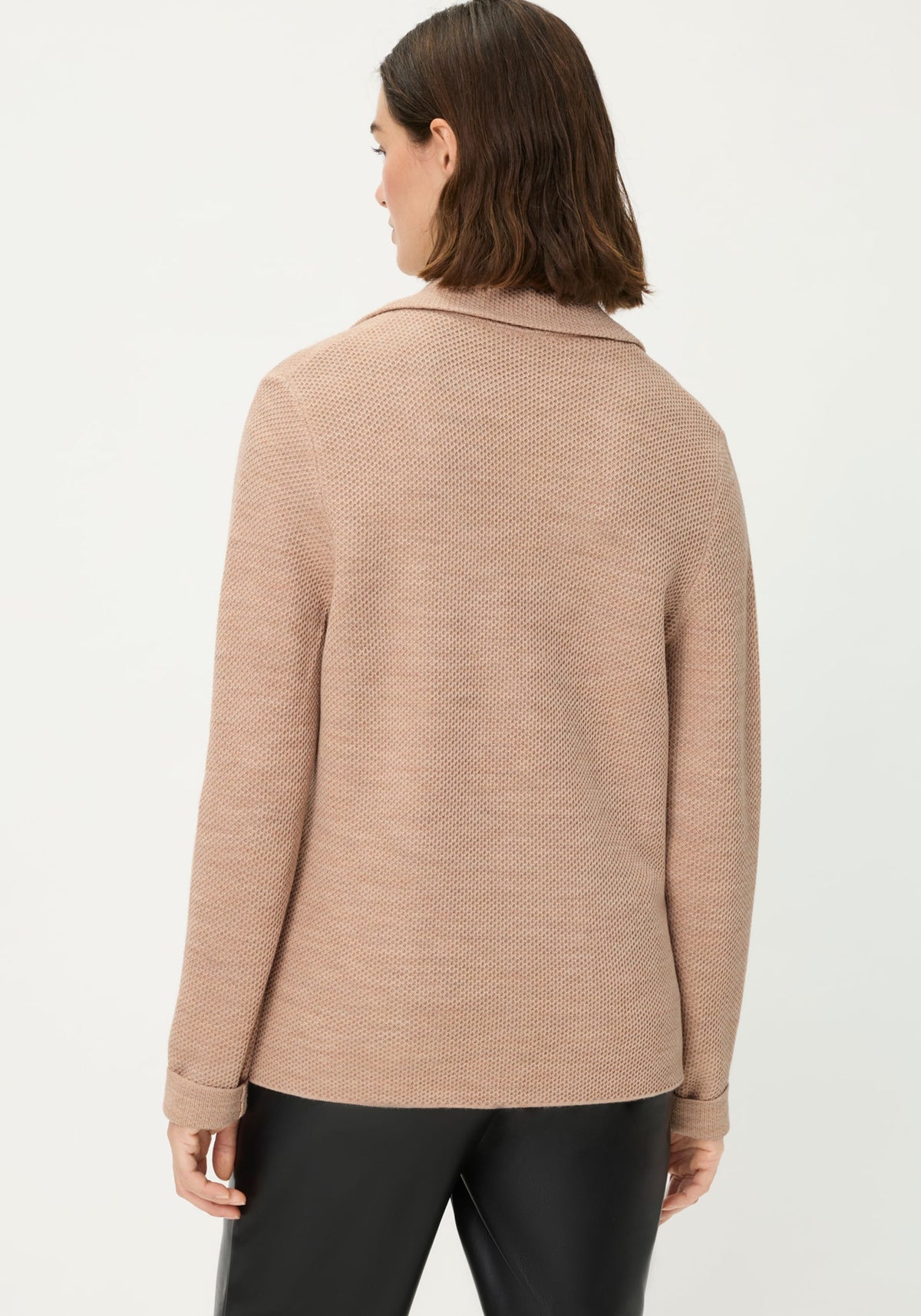 Merino Wool Blend Blazer