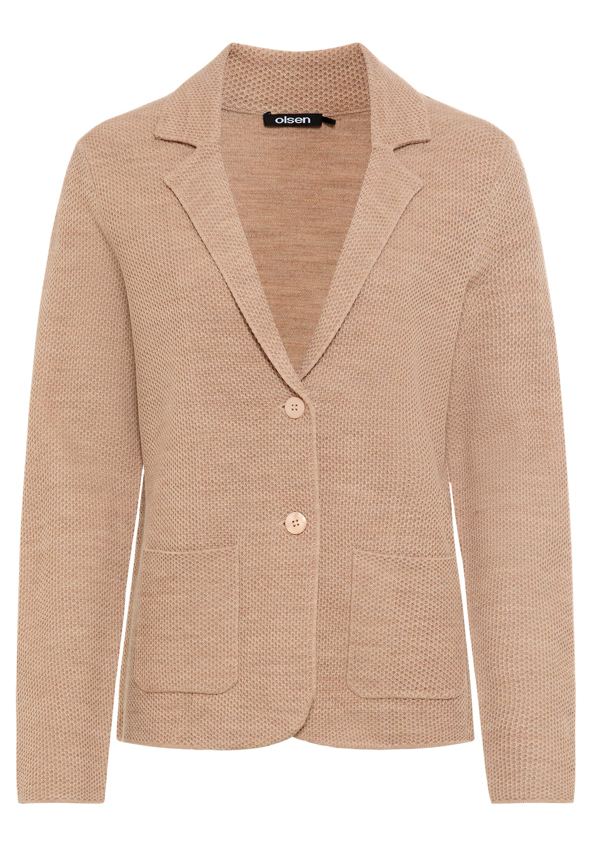 Merino Wool Blend Blazer