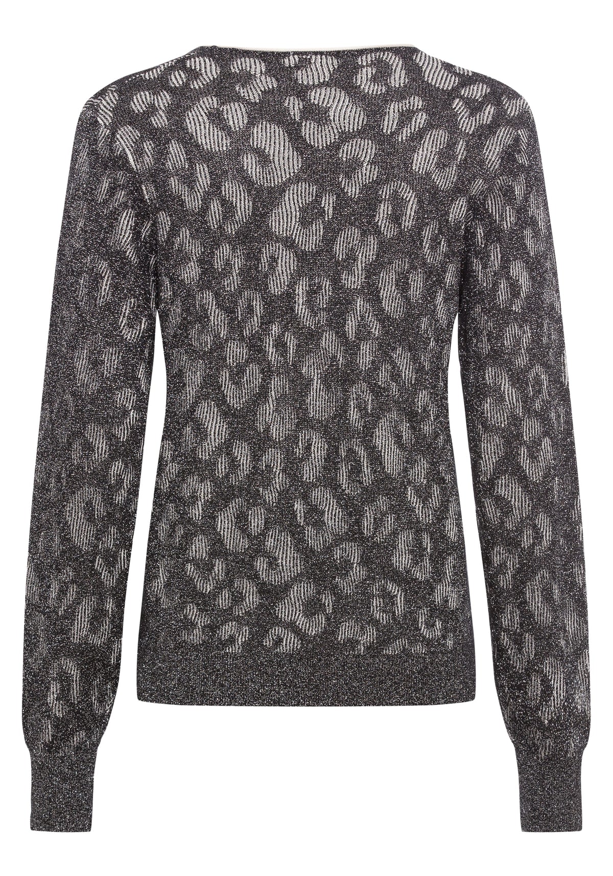 Sparkle Intarsia Leo Pullover