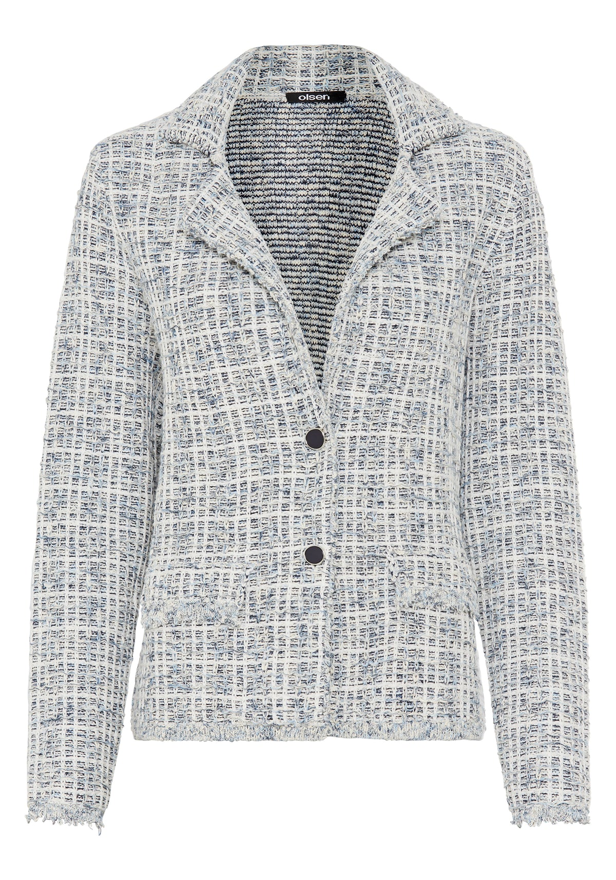 Tweed Knit Jacket