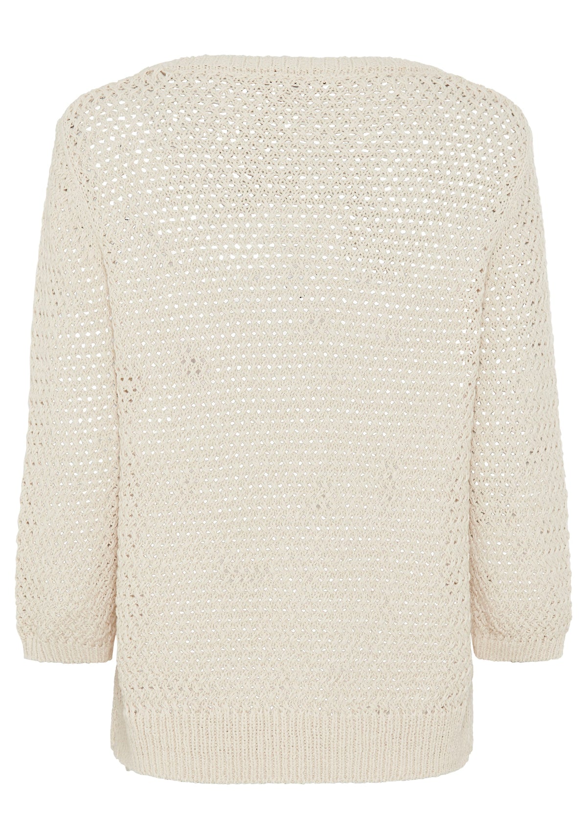 Lattice Open Knit Pullover