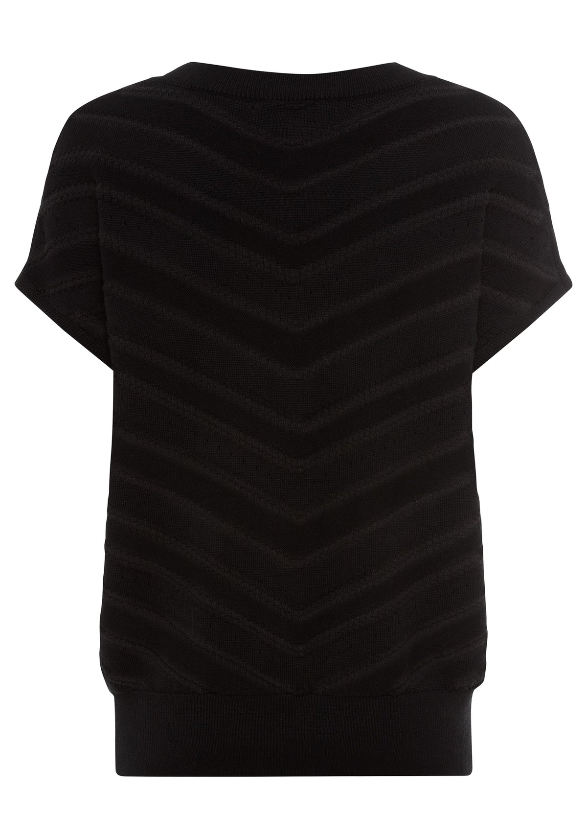 Stitch Interest Sleeve Sweater