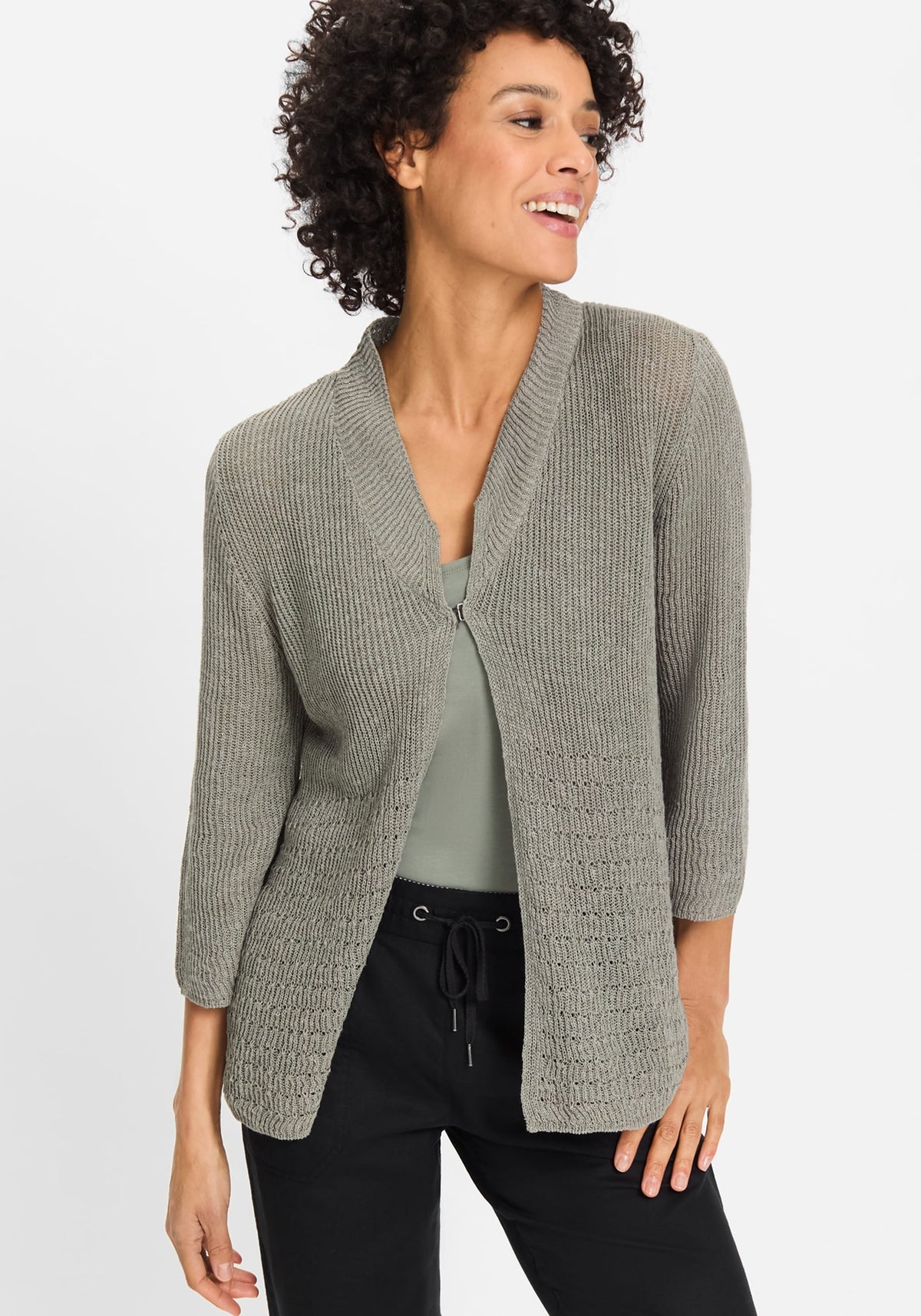 Open Front Cardigan