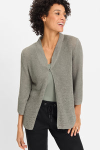 Crinkle A-Line Shirt Dress