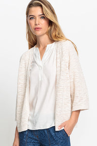 3/4 Sleeve Boxy Cardigan