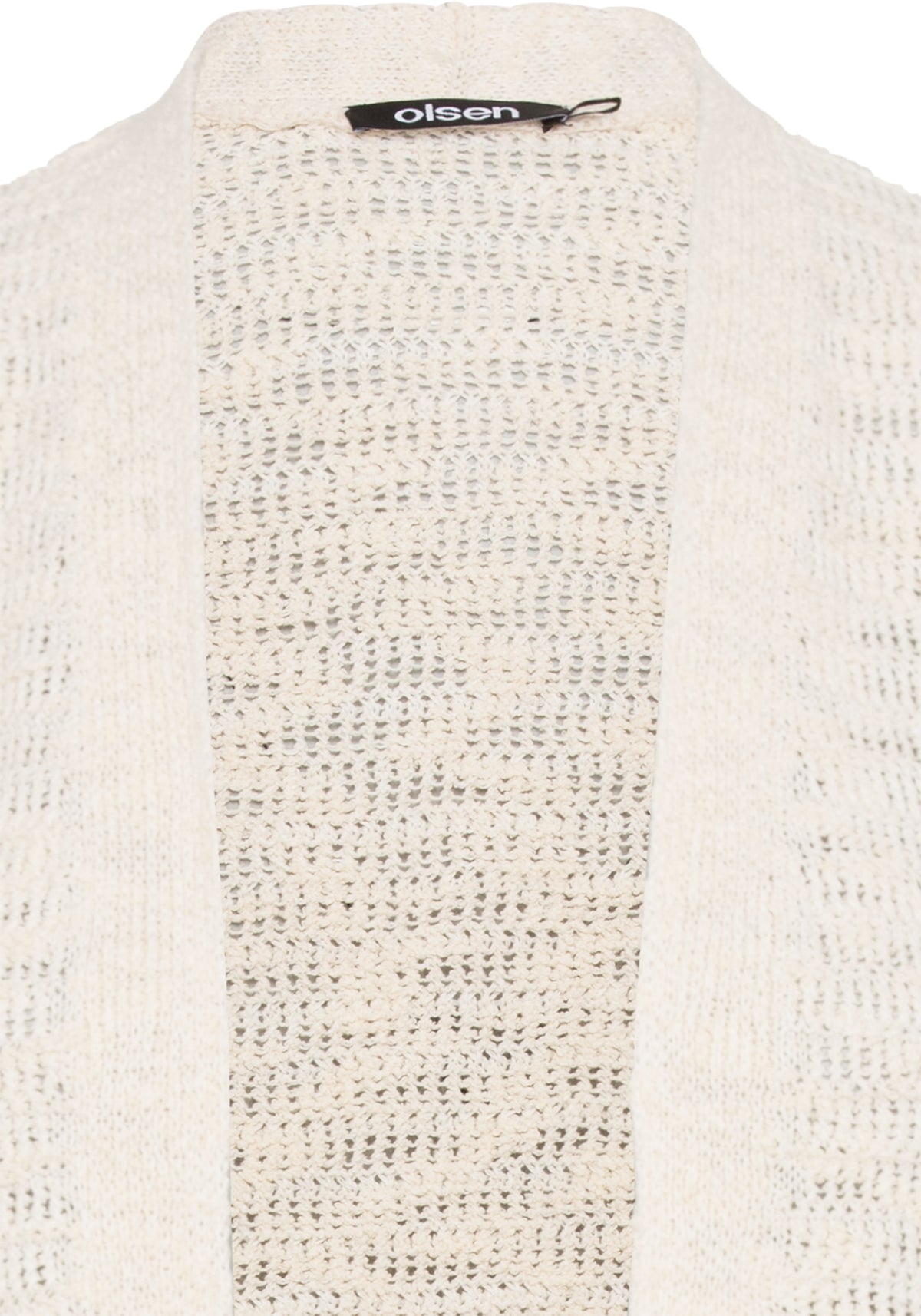 Longline Fringe Trim Vest
