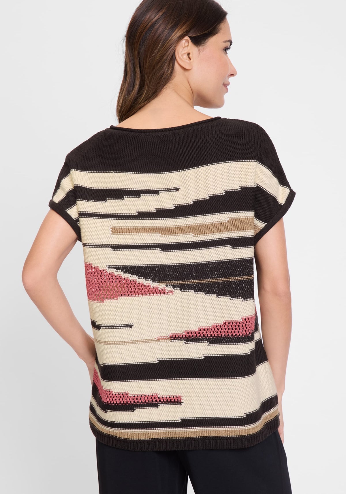 Ajour Knit Pullover