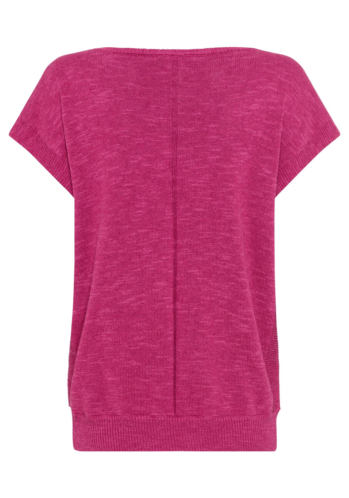 Sleeveless Boat Neck Dolman Pullover