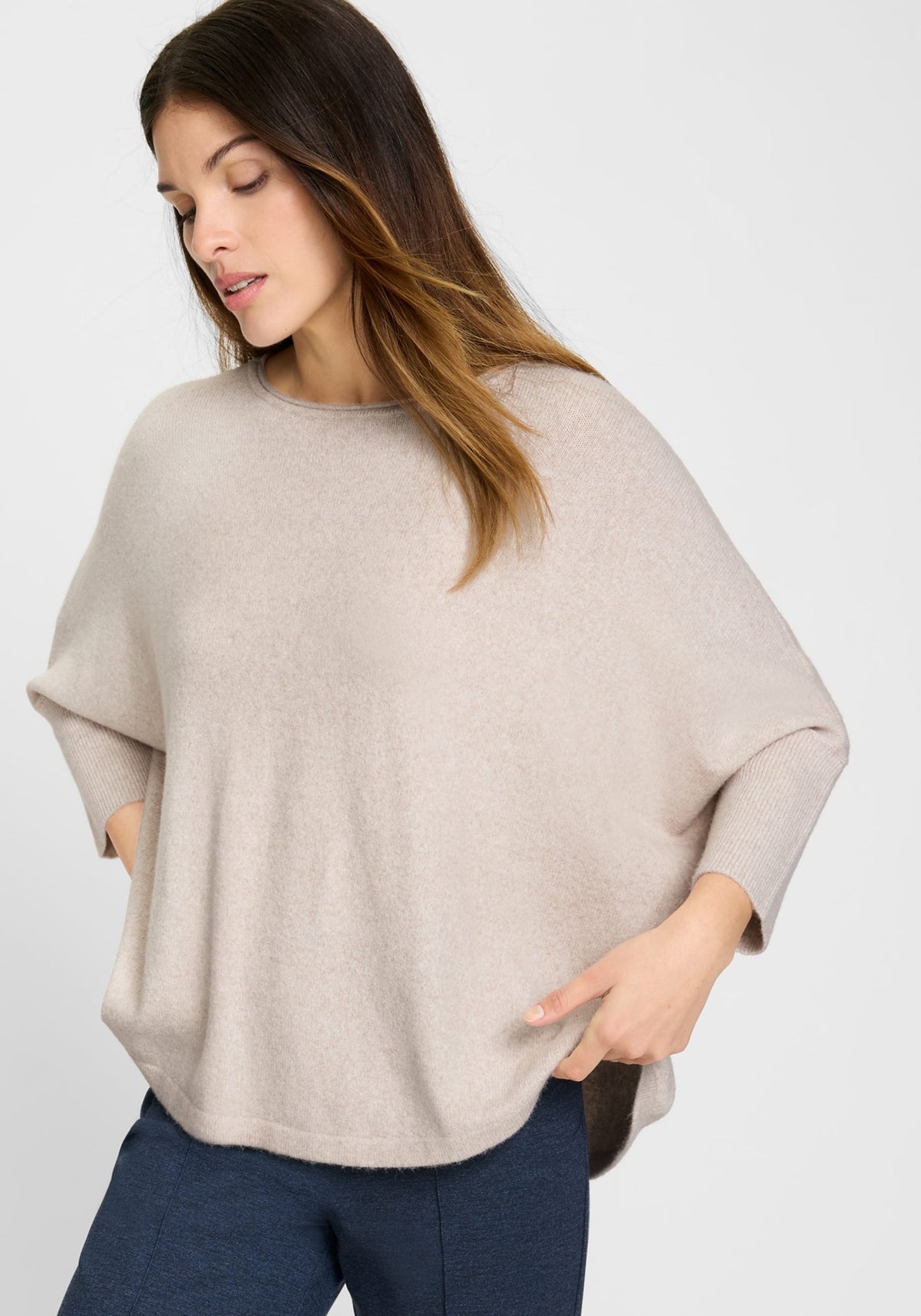 Cropped Poncho