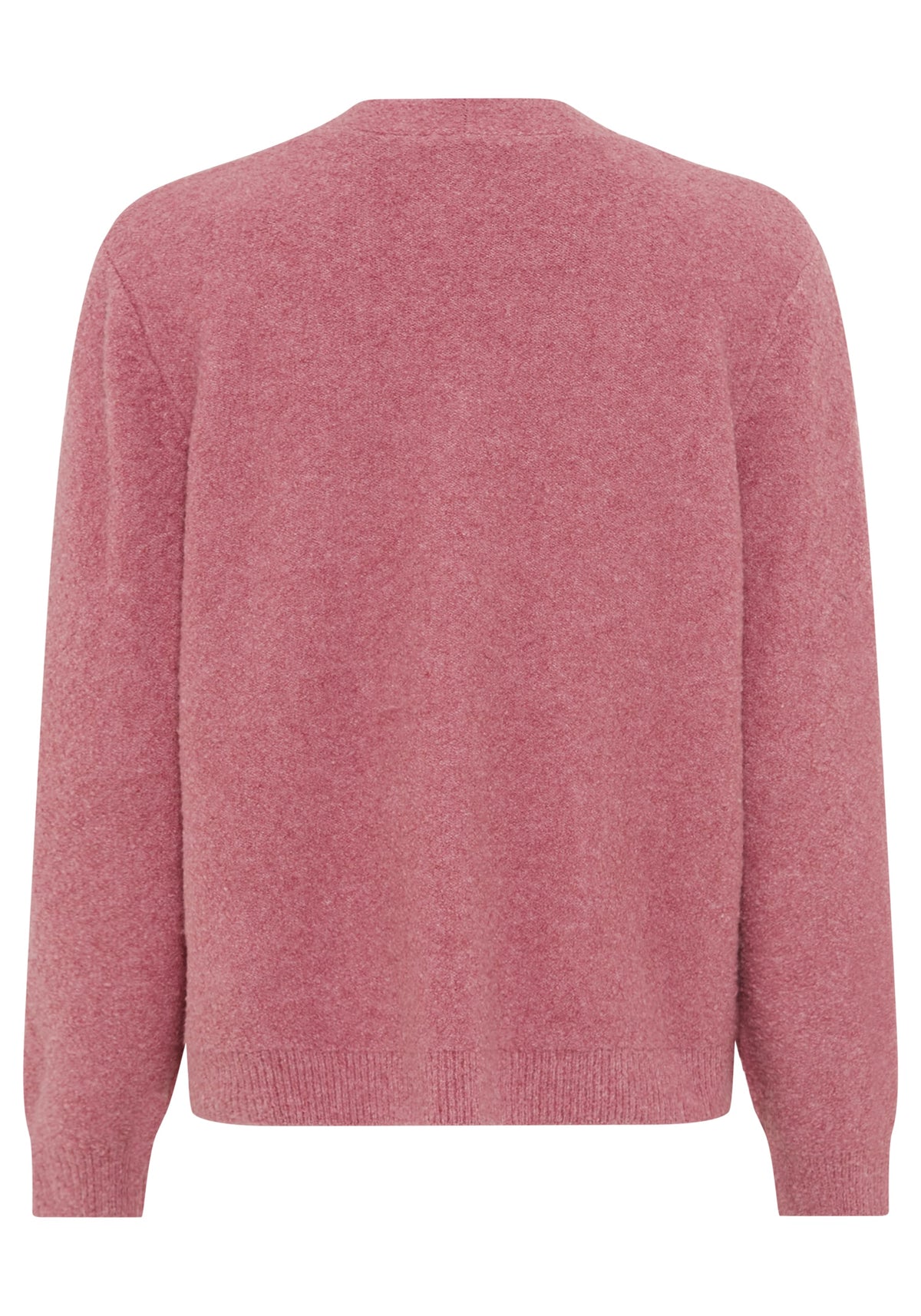 Cardigan en maille bouclée