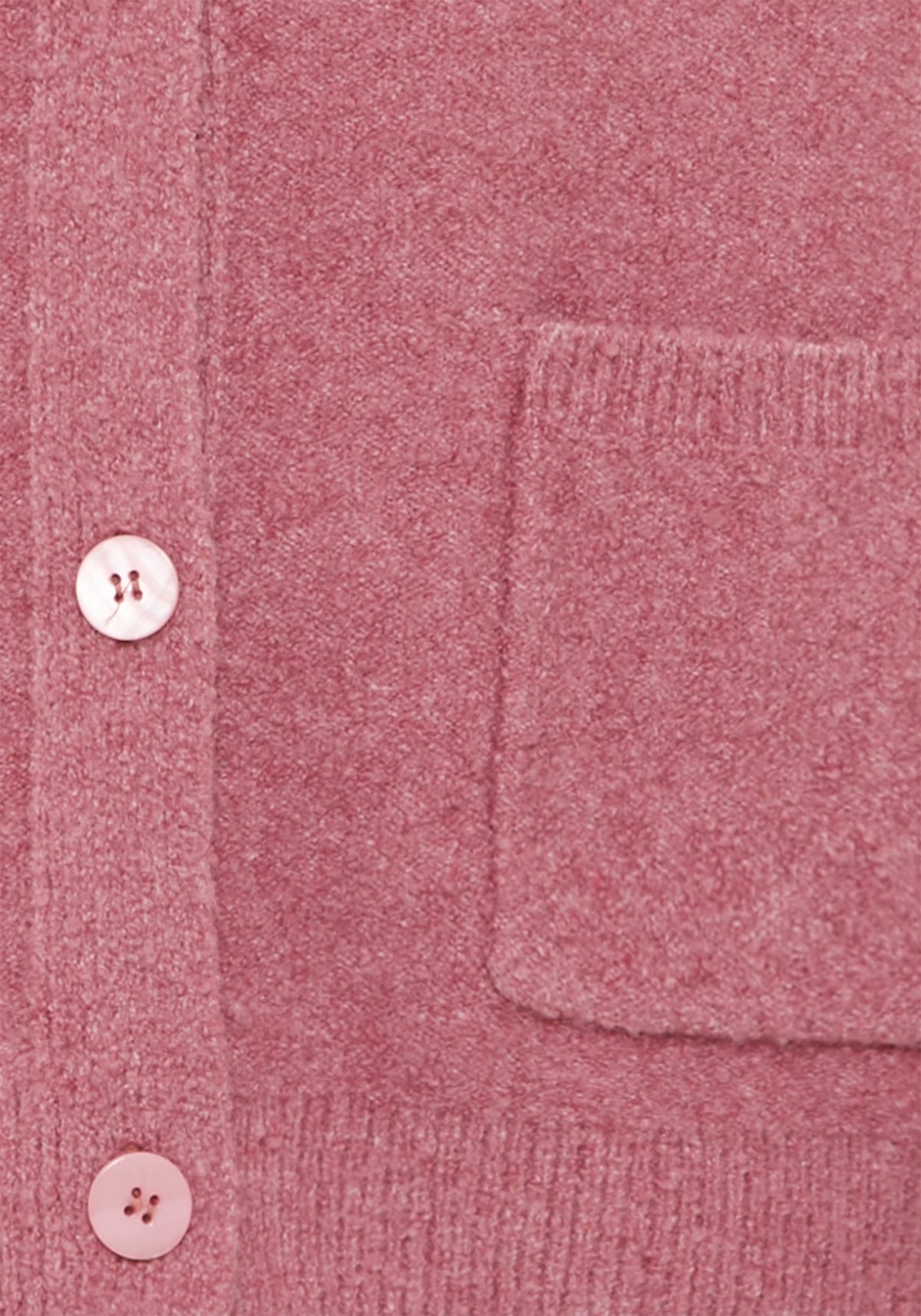 Cardigan en maille bouclée