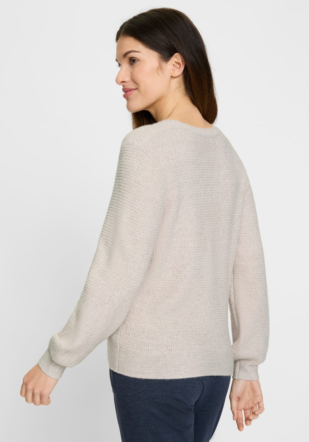 Waffle Knit Pullover