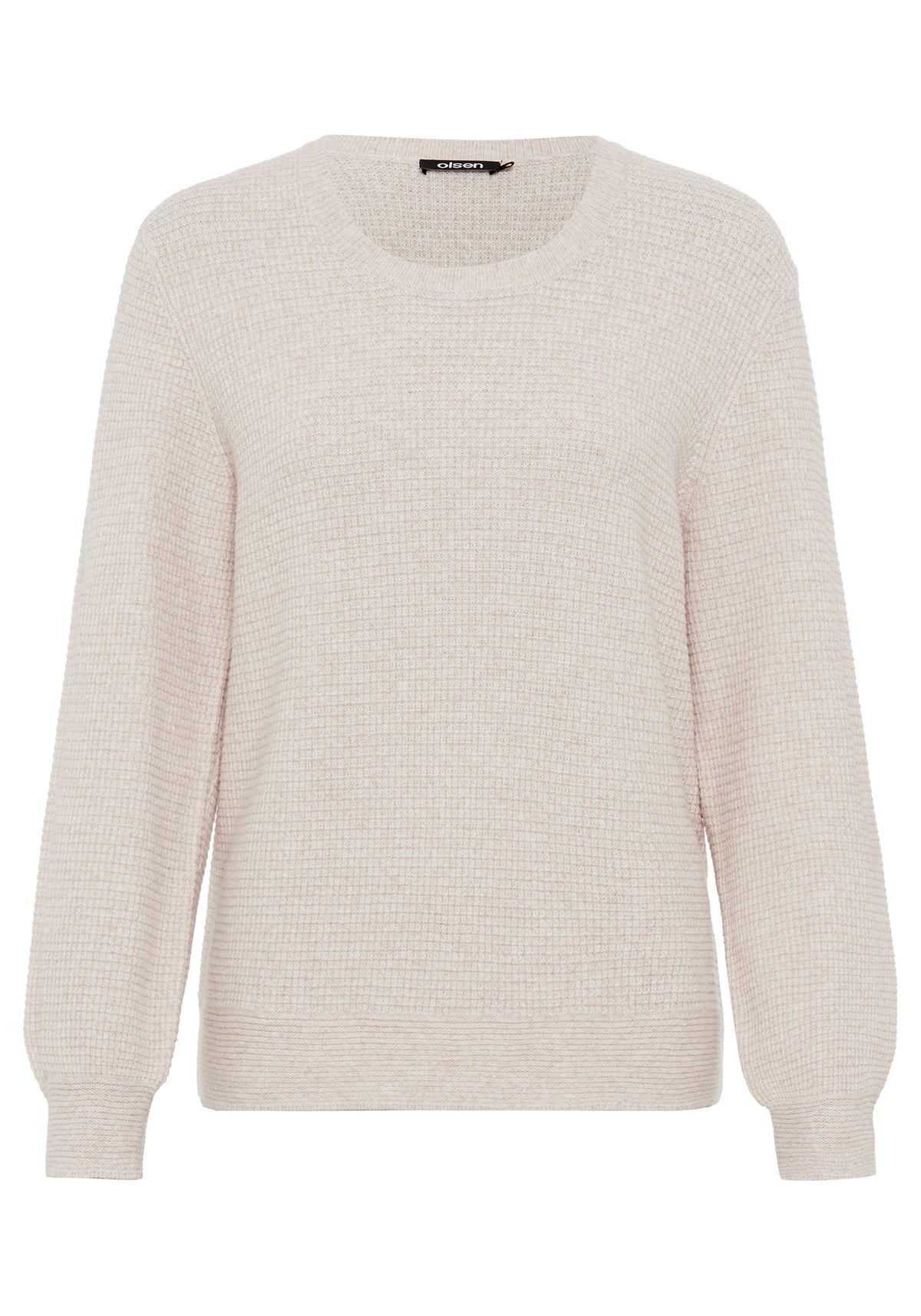 Waffle Knit Pullover