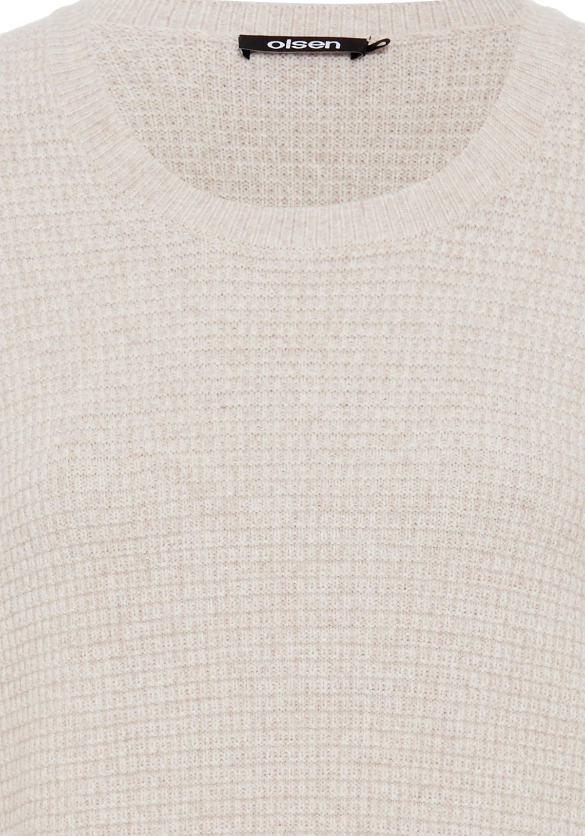 Waffle Knit Pullover