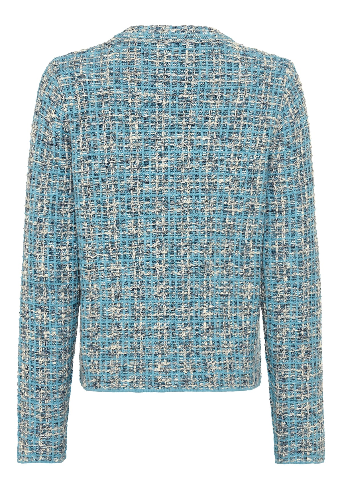 Cardigan en tweed