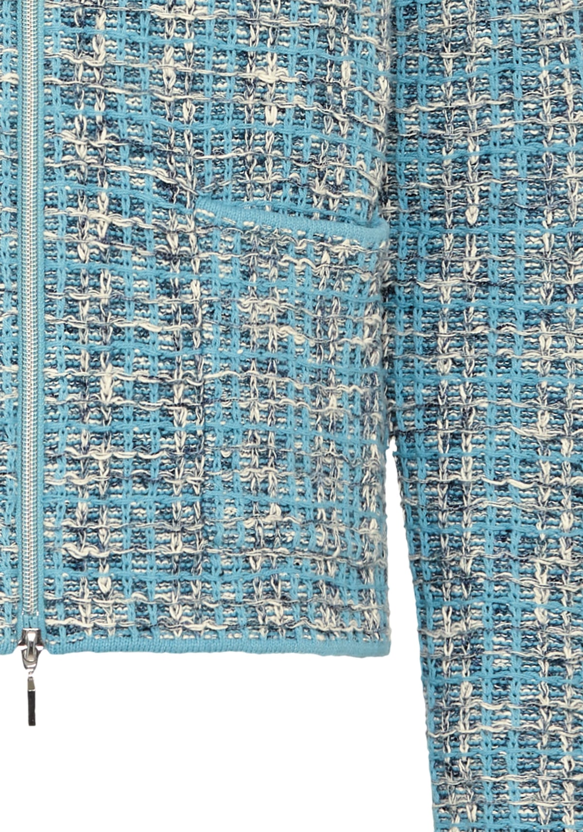 Cardigan en tweed