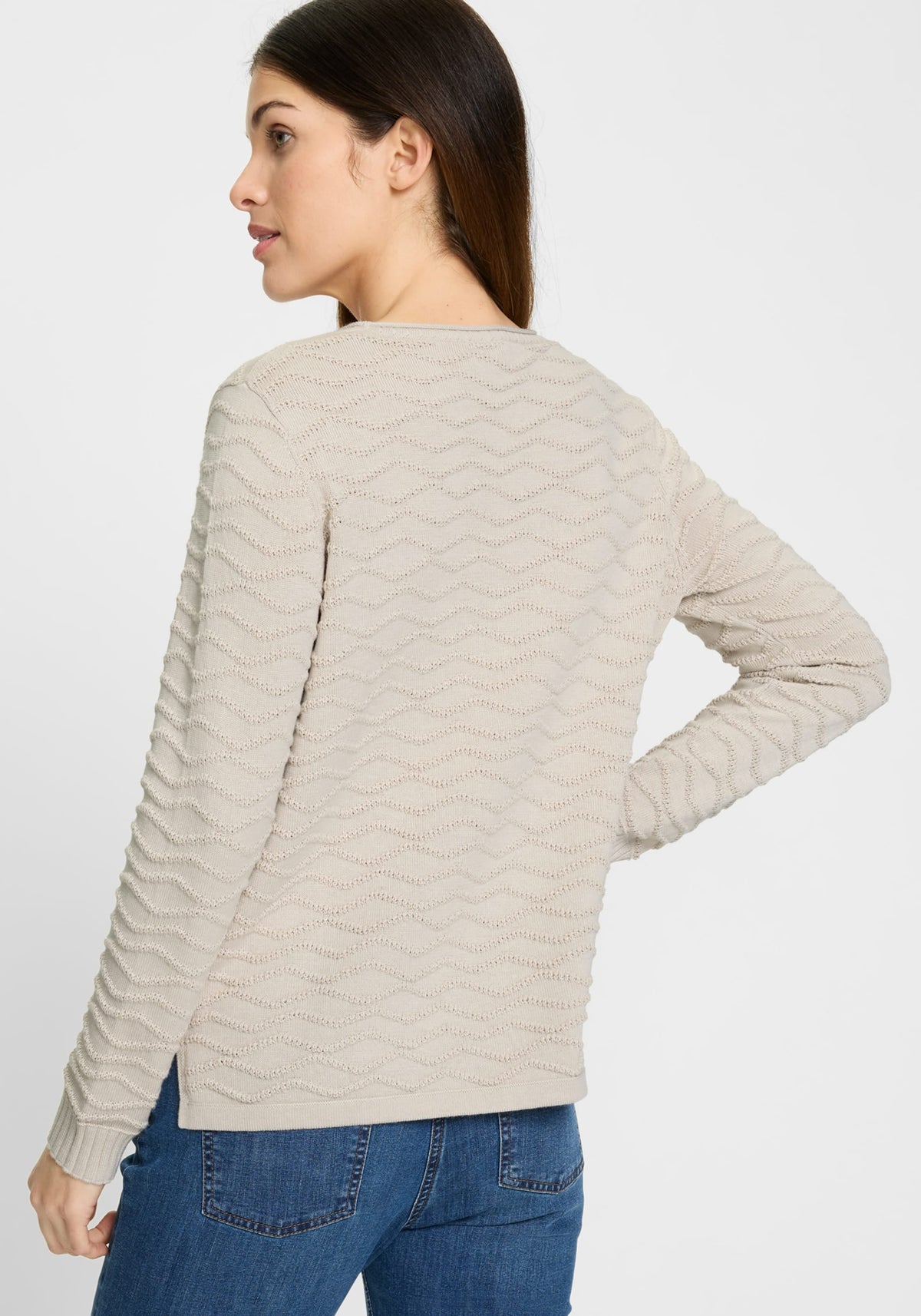 Pull à points fantaisie