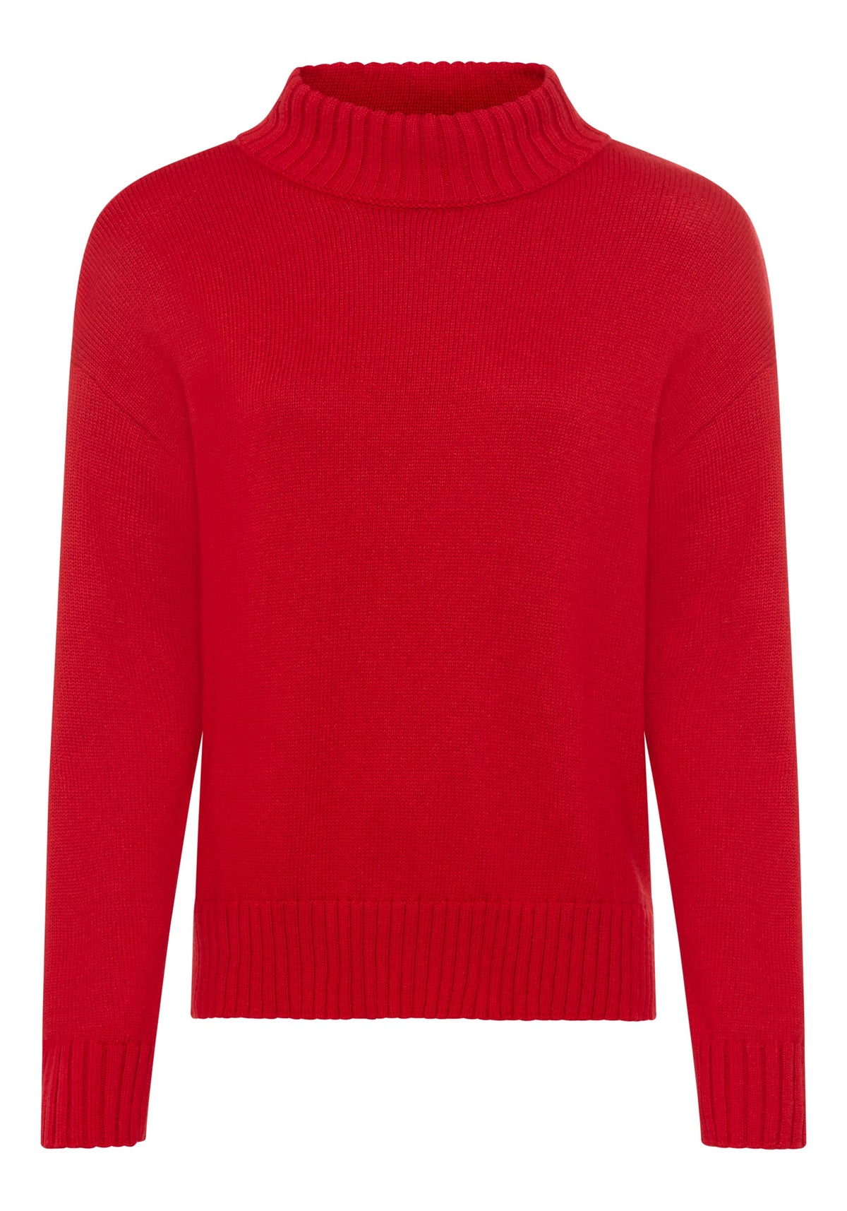 Pull basique à col roulé