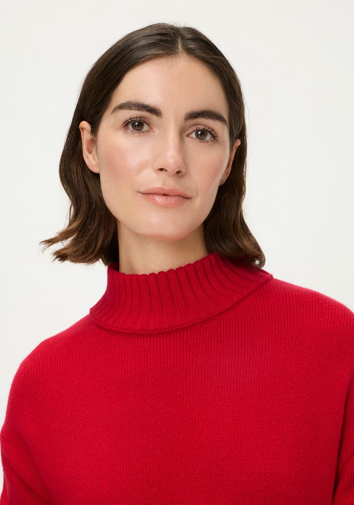 Pull basique à col roulé