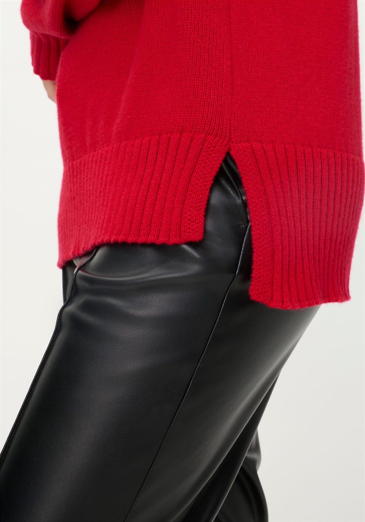 Pull basique à col roulé