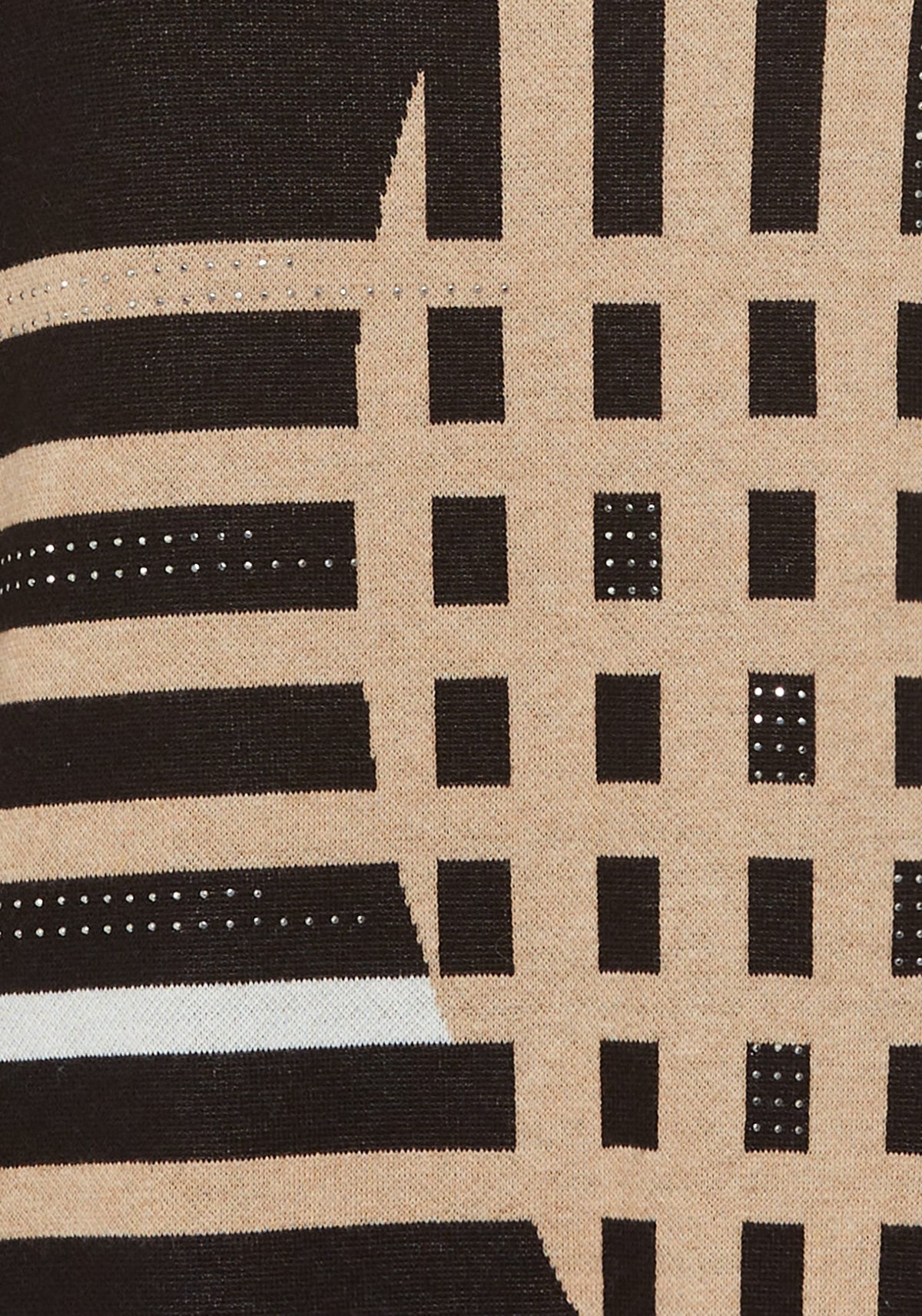 Embellished Graphic Sweater