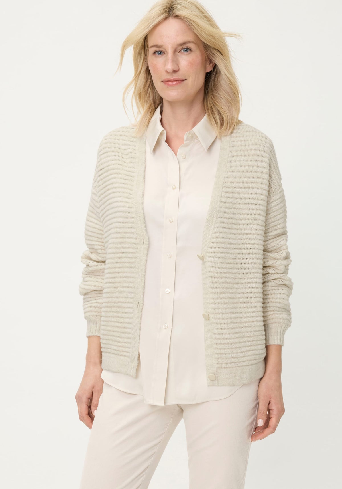 Rib Knit Cardigan