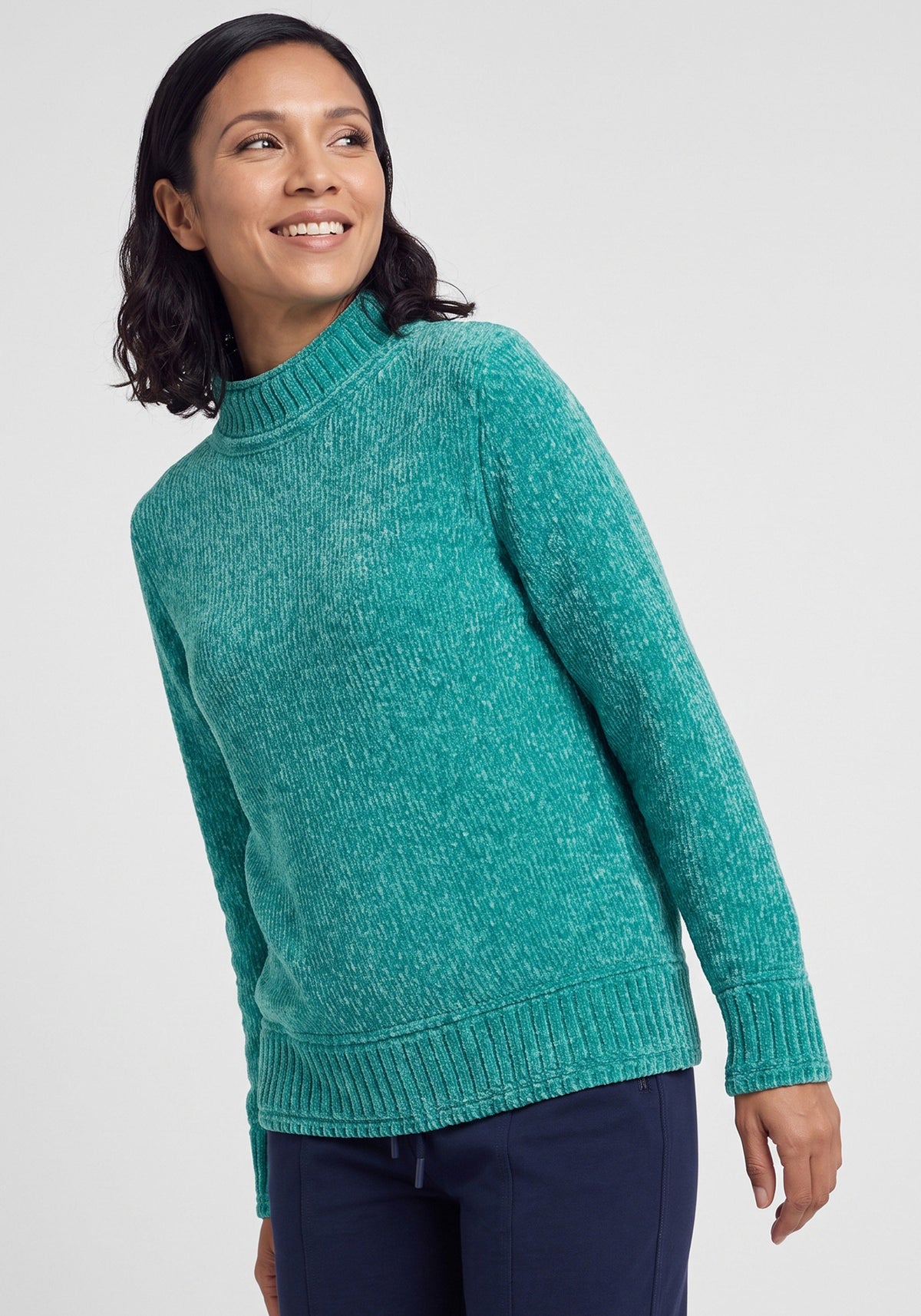 Pull imitation en chenille