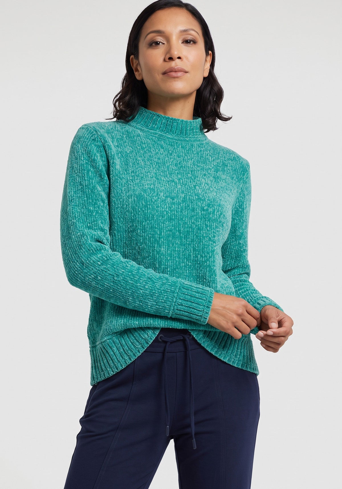 Pull imitation en chenille