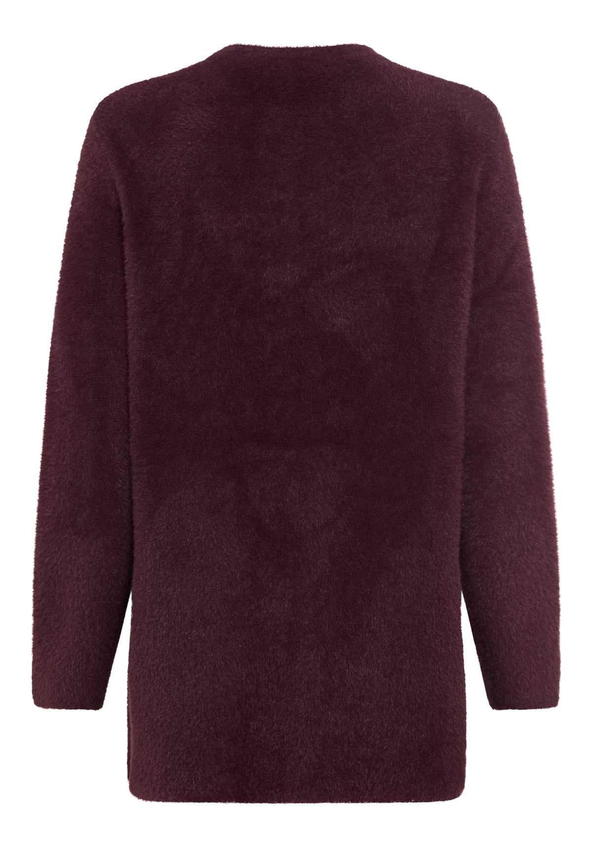 Eyelash Yarn Cardigan