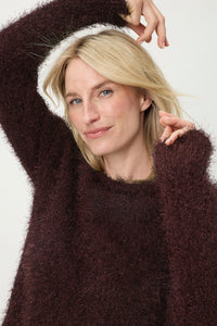 Feather Yarn Sweater