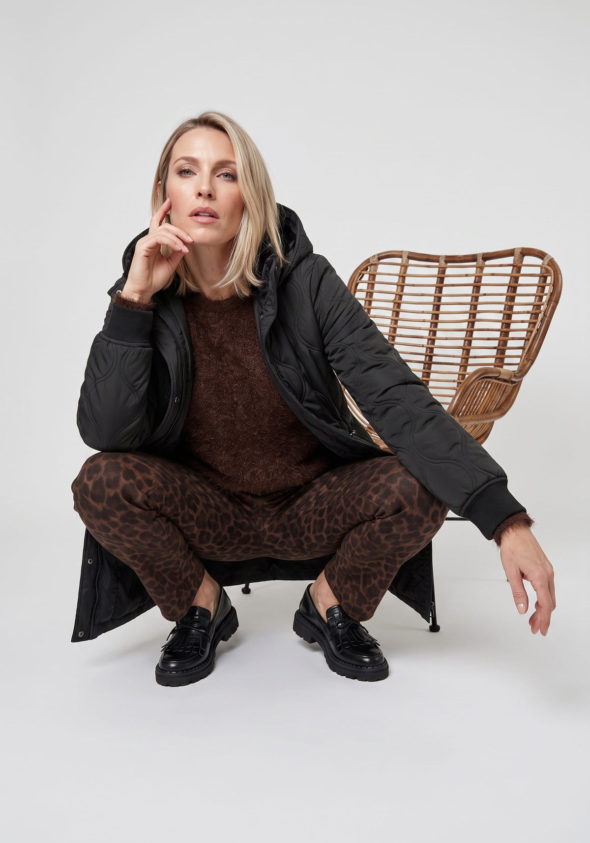Feather Yarn Sweater