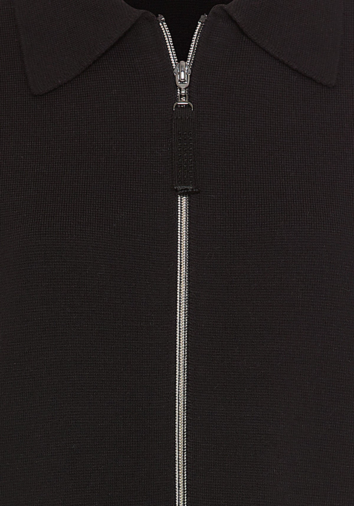 Collared Zip Front Cardigan