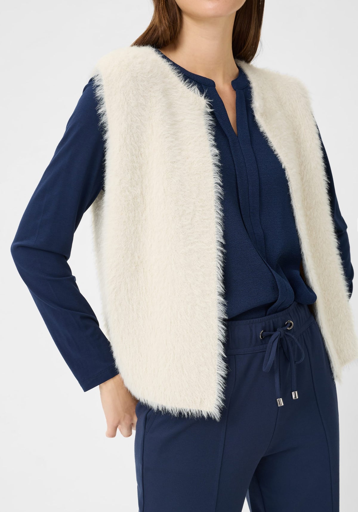 Faux Fur Vest