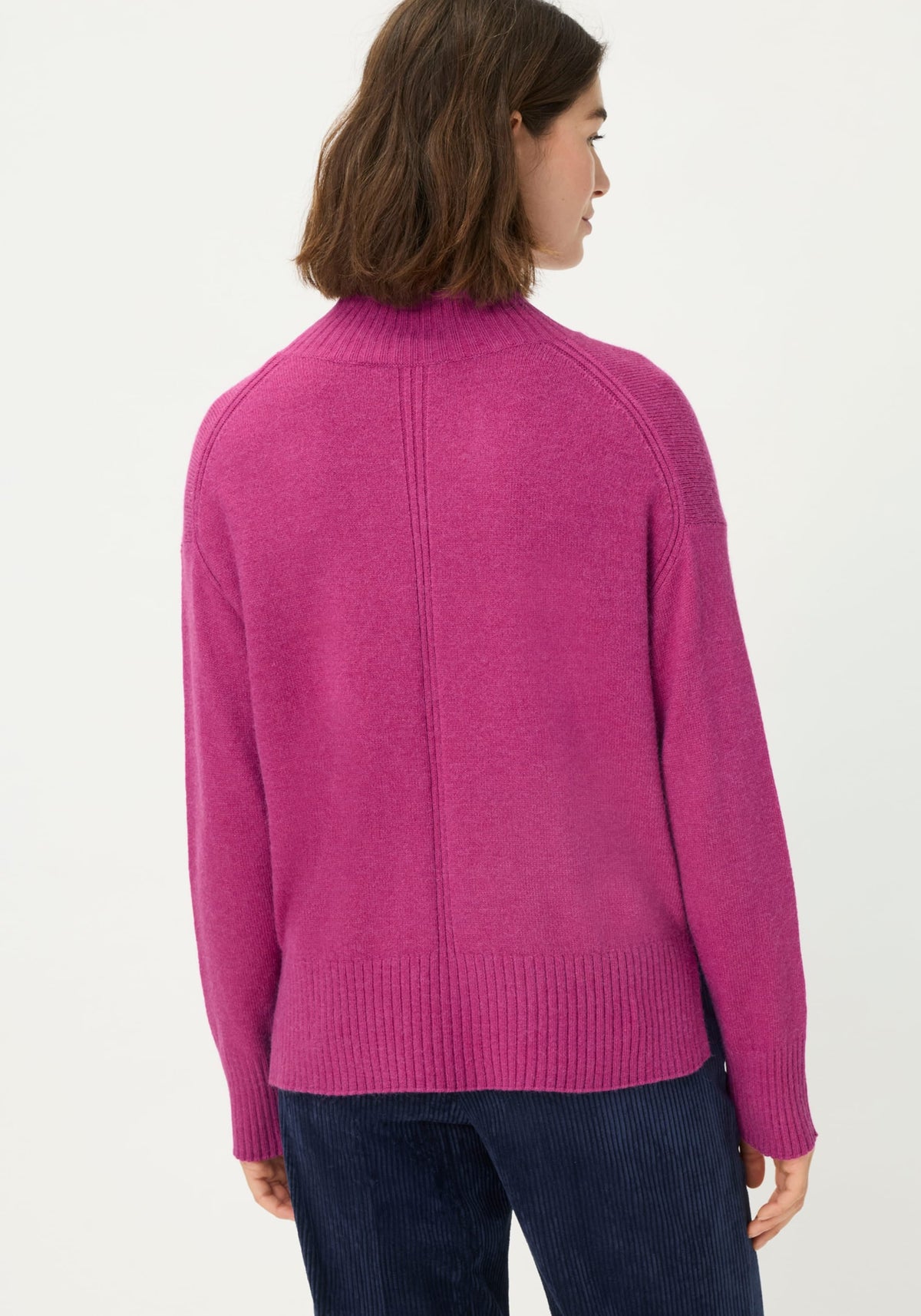 Solid Mock Neck