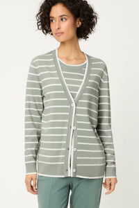 Striped Cardigan