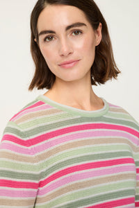 Multi Colour Striped Sweater