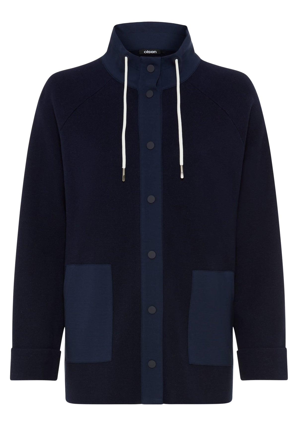 Cardigan sportif en maille factice